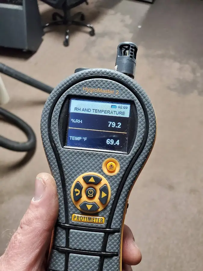 Moisture meter humidity assessment for Fire & Smoke Damage Restoration in Chickasaw